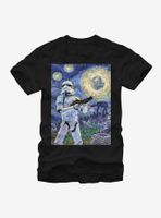 Star Wars Stormtrooper Starry Night T-Shirt