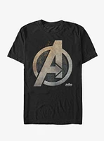 Marvel Avengers: Infinity War Metal Logo T-Shirt