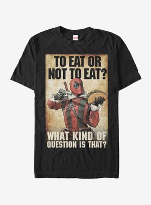 Marvel Deadpool To Eat or Not T-Shirt