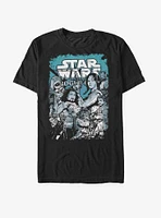Star Wars Rebel Comic Book Print T-Shirt