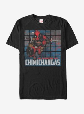 Marvel Deadpool Someone Say Chimichangas T-Shirt
