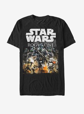 Star Wars Death Trooper Scene T-Shirt