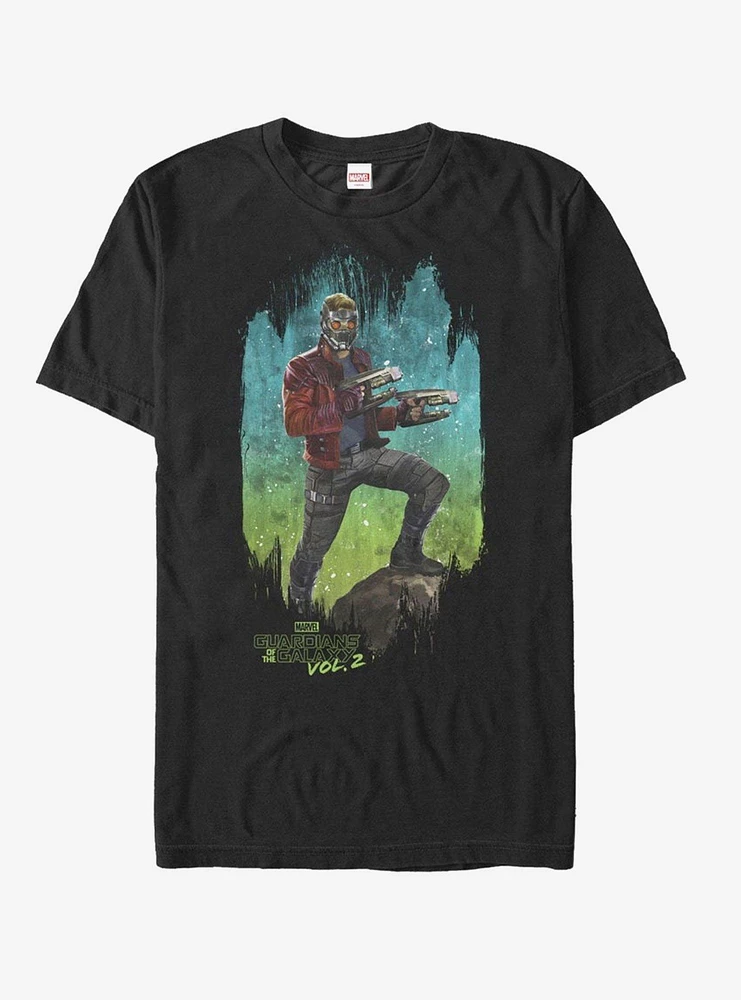 Marvel Guardians of Galaxy Vol. 2 Star-Lord Night T-Shirt