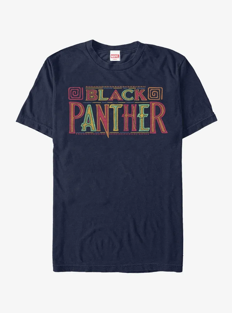 Marvel Black Panther 2018 Bright Title T-Shirt