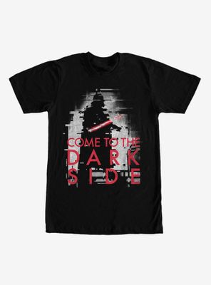 Star Wars Blurred Come to the Dark Side T-Shirt