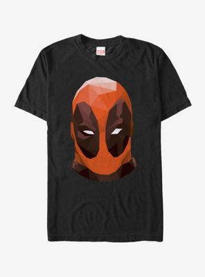 Marvel Geometric Deadpool Mask T-Shirt