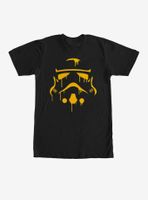 Star Wars Halloween Dripping Stormtrooper Helmet T-Shirt