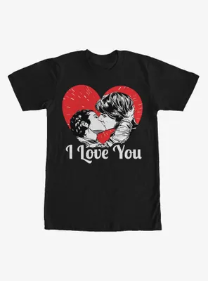 Star Wars Han and Leia I Love You Heart T-Shirt