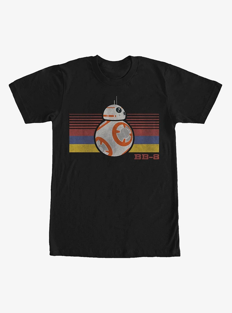 Star Wars BB-8 Retro Stripes T-Shirt