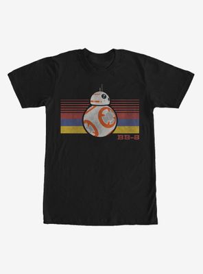 Star Wars BB-8 Retro Stripes T-Shirt