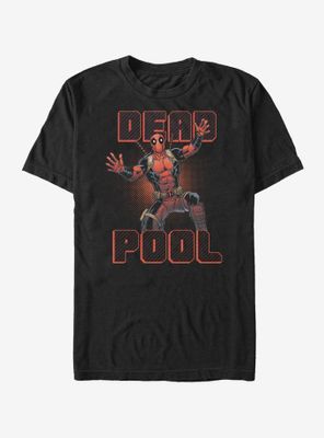 Marvel Deadpool Stripes T-Shirt
