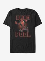 Marvel Deadpool Stripes T-Shirt