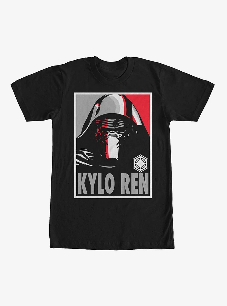 Star Wars The Force Awakens Kylo Ren Poster T-Shirt