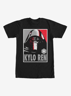 Star Wars The Force Awakens Kylo Ren Poster T-Shirt