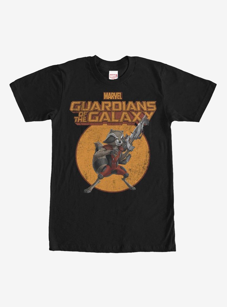 Marvel Guardians of the Galaxy Cartoon Rocket T-Shirt