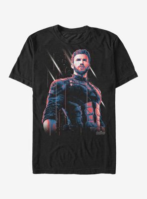 Marvel Avengers: Infinity War Captain America Streak T-Shirt