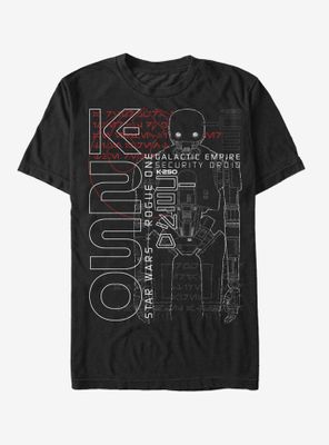 Star Wars K-2SO Galactic Empire T-Shirt
