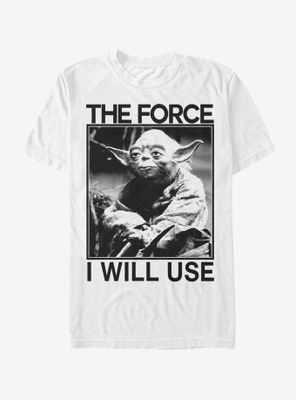 Star Wars Yoda Use the Force T-Shirt