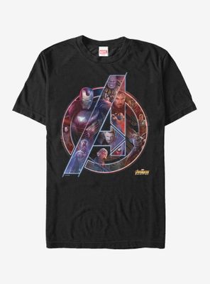 Marvel Avengers: Infinity War Logo T-Shirt