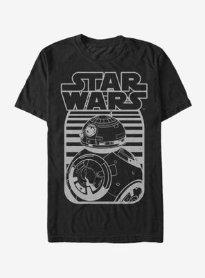 Star Wars BB-8 Stripe Logo T-Shirt