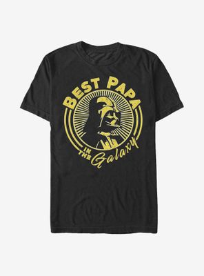 Star Wars Darth Vader Best Papa the Galaxy Sun T-Shirt