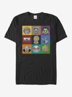 Marvel Guardians of the Galaxy Emojis T-Shirt