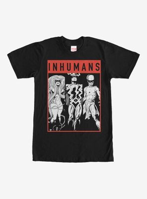 Marvel Inhumans Grayscale T-Shirt