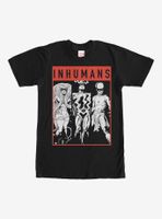 Marvel Inhumans Grayscale T-Shirt