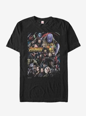 Marvel Avengers: Infinity War Character View T-Shirt
