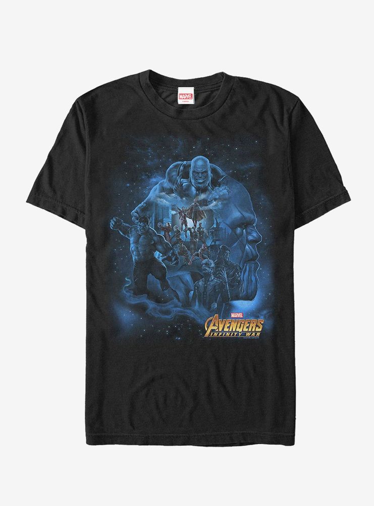 Marvel Avengers: Infinity War Thanos Starry Sky T-Shirt