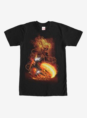 Marvel Ghost Rider Fire Fury T-Shirt