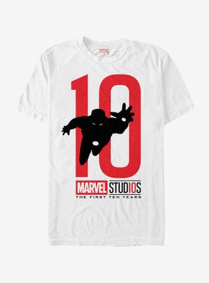 Marvel 10 Anniversary Iron Man T-Shirt