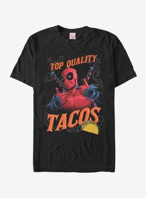 Marvel Deadpool Top Quality Tacos T-Shirt