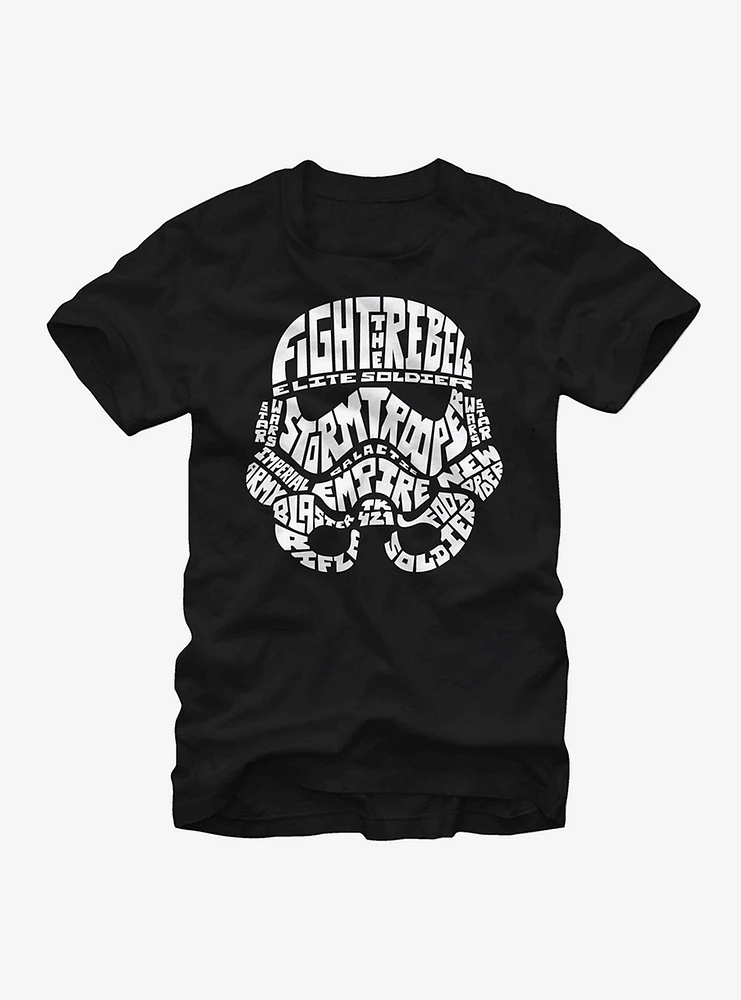 Star Wars Stormtrooper Fight the Rebels T-Shirt