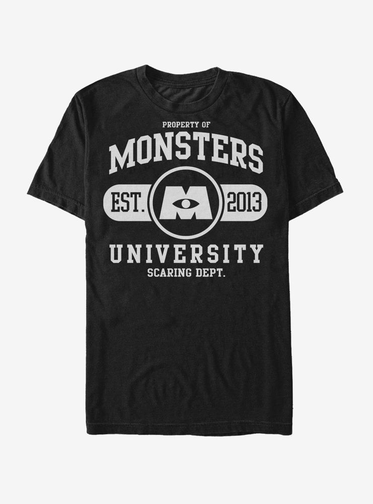 Disney Pixar Monsters University Property Of Scaring Department T-Shirt