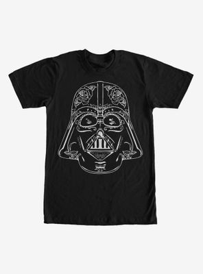 Star Wars Darth Vader Sugar Skull T-Shirt