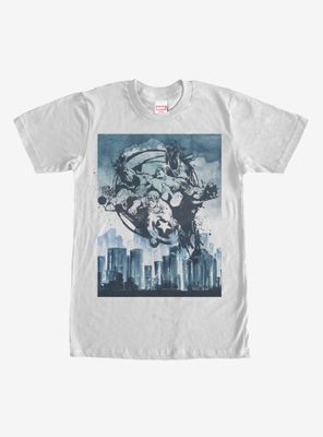 Marvel Avengers City Graffiti T-Shirt