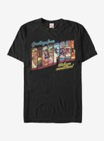 Marvel Deadpool Greetings From Vacation T-Shirt