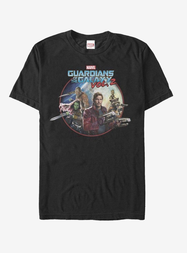 Marvel Guardians of the Galaxy Vol. 2 Team Round T-Shirt