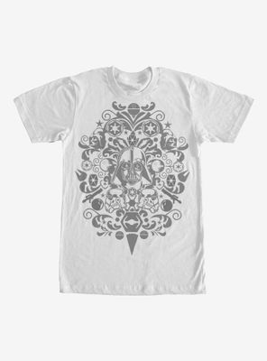 Star Wars Ornate Darth Vader Pattern T-Shirt