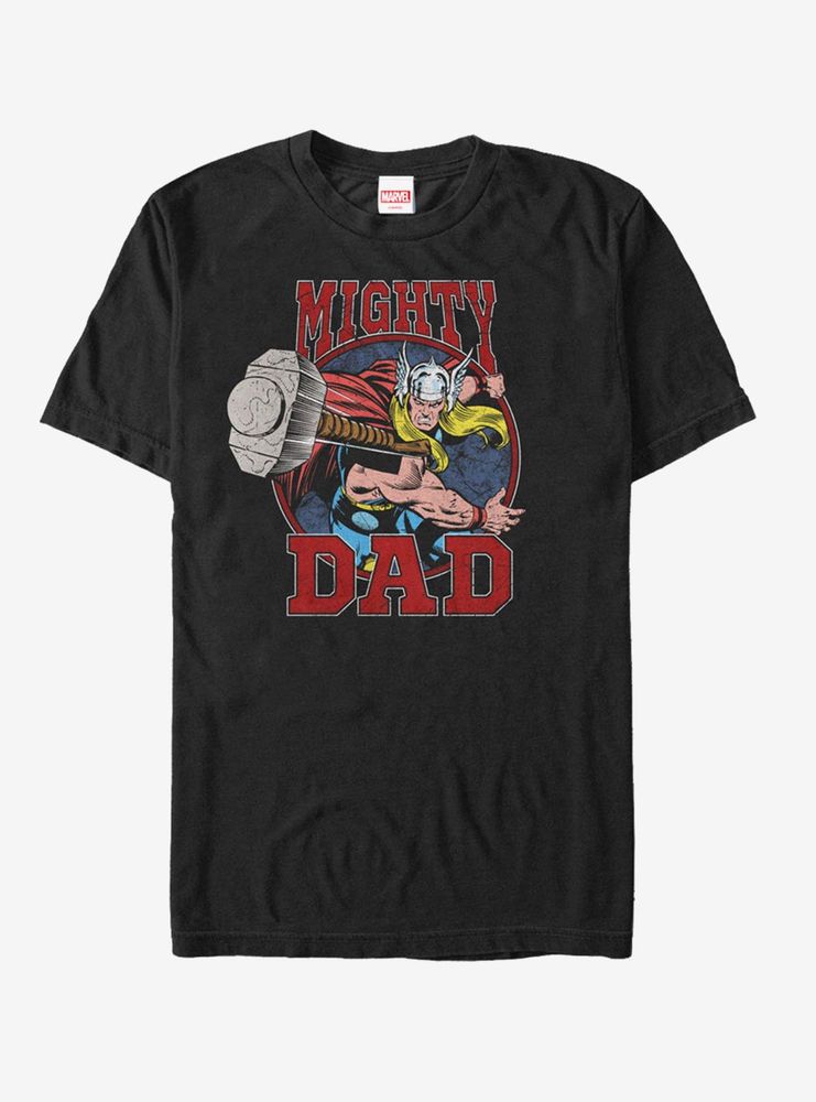 Marvel Father's Day Thor Mighty Dad Hammer T-Shirt