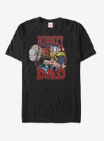 Marvel Father's Day Thor Mighty Dad Hammer T-Shirt