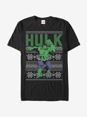 Marvel Hulk Ugly Christmas Sweater T-Shirt