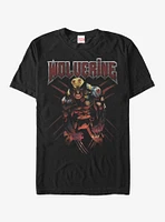 Marvel X-Men Wolverine Scratch T-Shirt