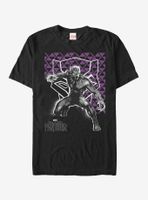 Marvel Black Panther 2018 Geometric Pattern T-Shirt