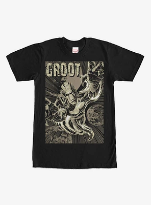 Marvel Guardians of the Galaxy Groot Plummet T-Shirt