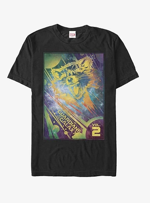 Marvel Guardians of the Galaxy Vol. 2 Rocket Space T-Shirt