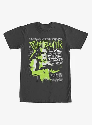 Star Wars Stormtrooper Concert Poster T-Shirt