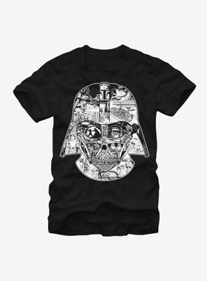 Star Wars Darth Vader Scenes T-Shirt