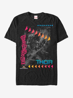 Marvel Thor: Ragnarok Hulk Retro Grayscale T-Shirt